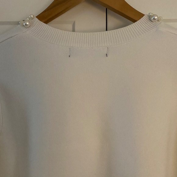 Ladies Angeleye Pearl Beaded Neckline Sweater - As New - Picture 7 of 7